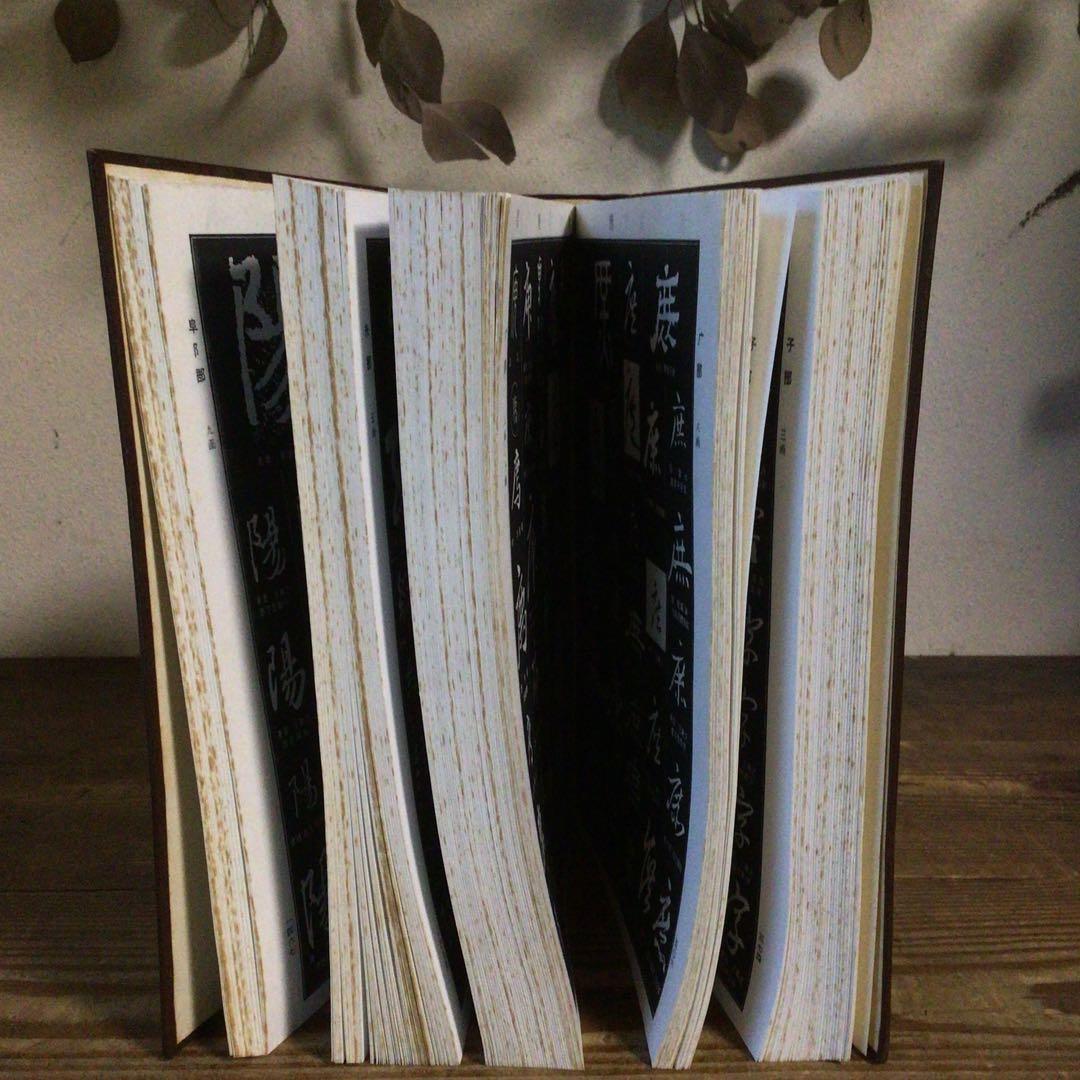 No4113 古書　中国書法大字典　林宏元　1980年版　書道　漢籍　送料無料