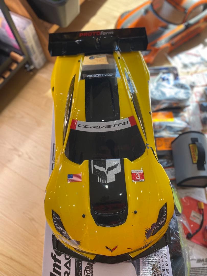 1/8 4WD インファーノGT2 VE AMG GT3 オプションスペア多数