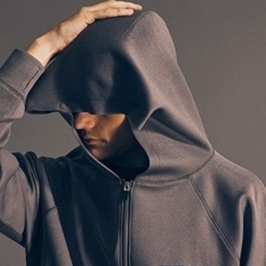 BRIEFING フード付きグレージャケット