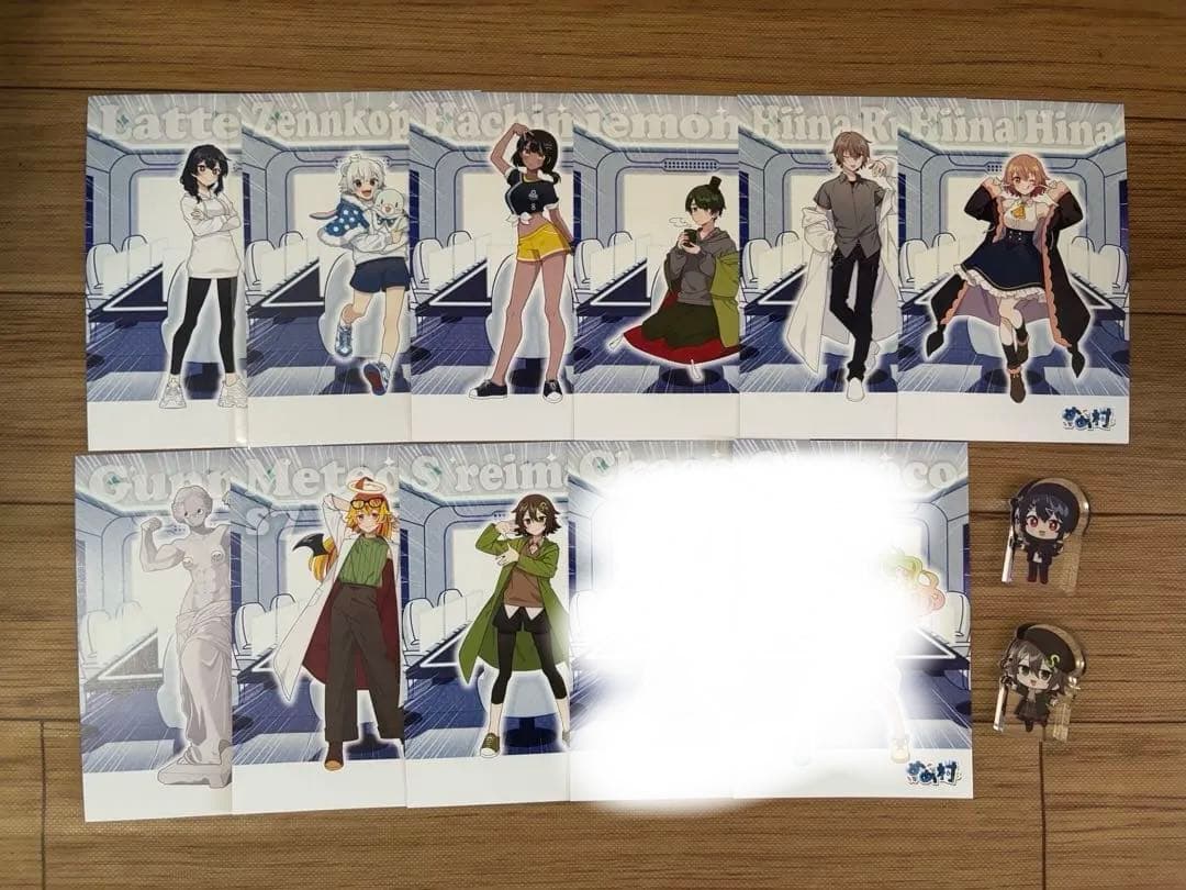 めめ村　バラ売り○　缶バッジ　ポストカード　クリアカード　アクリルブロック