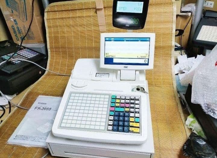 テックレジスター　FS-2055-V2　店名無料　インボイス対応　001058