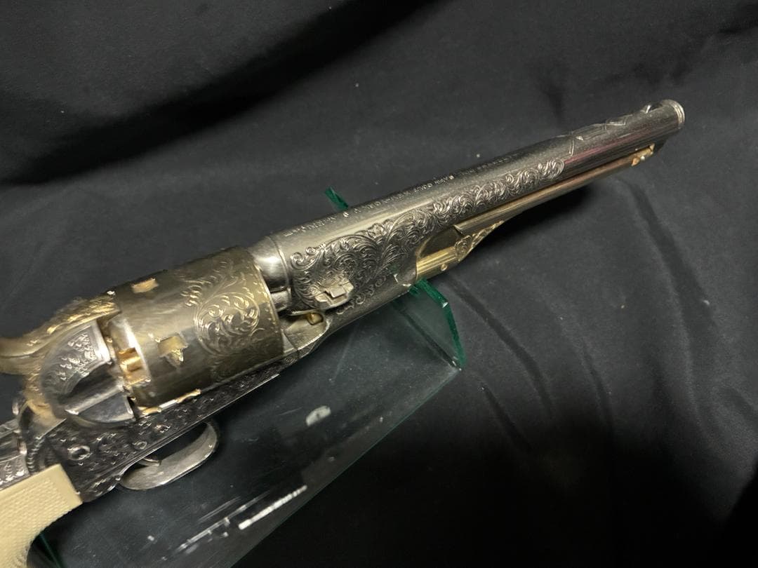 フランクリンミント　カスター将軍　リボルバー　M1861ネイビー　レプリカ