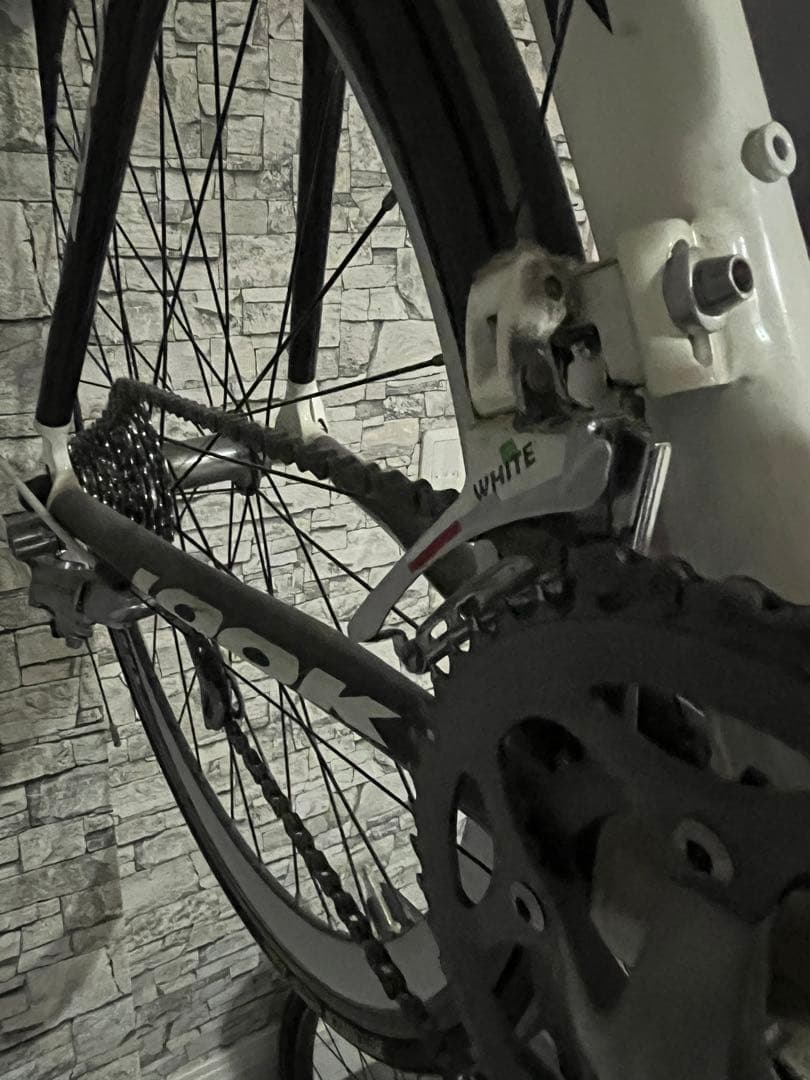 LOOK 595風な ロードバイク ホワイト