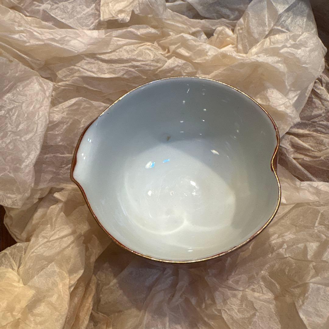 九谷焼　永楽　明治期　煎茶器揃　7点セット　アンティーク　古器 年代物