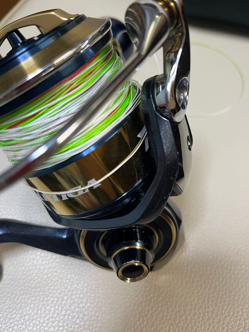 20ソルティガ10000p slp14000スプールに交換