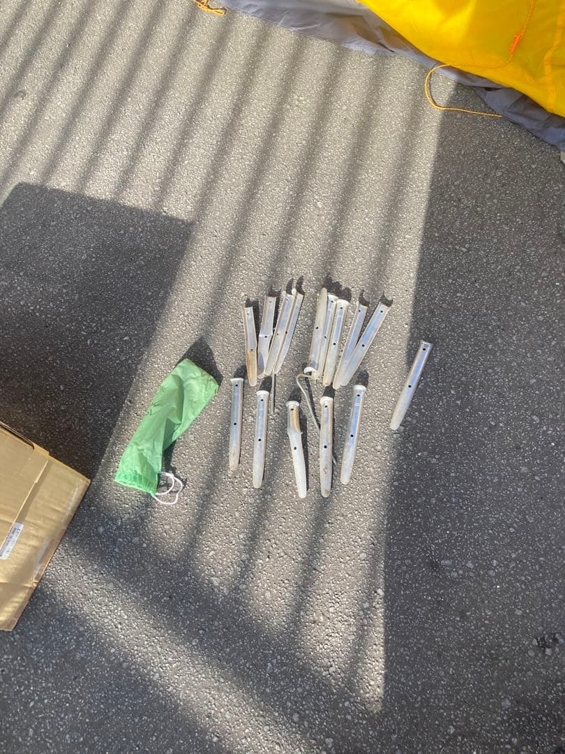 スタードームテント6-7人用外張り付(冬用) 遠征　2/7まで希望価格に値下げ