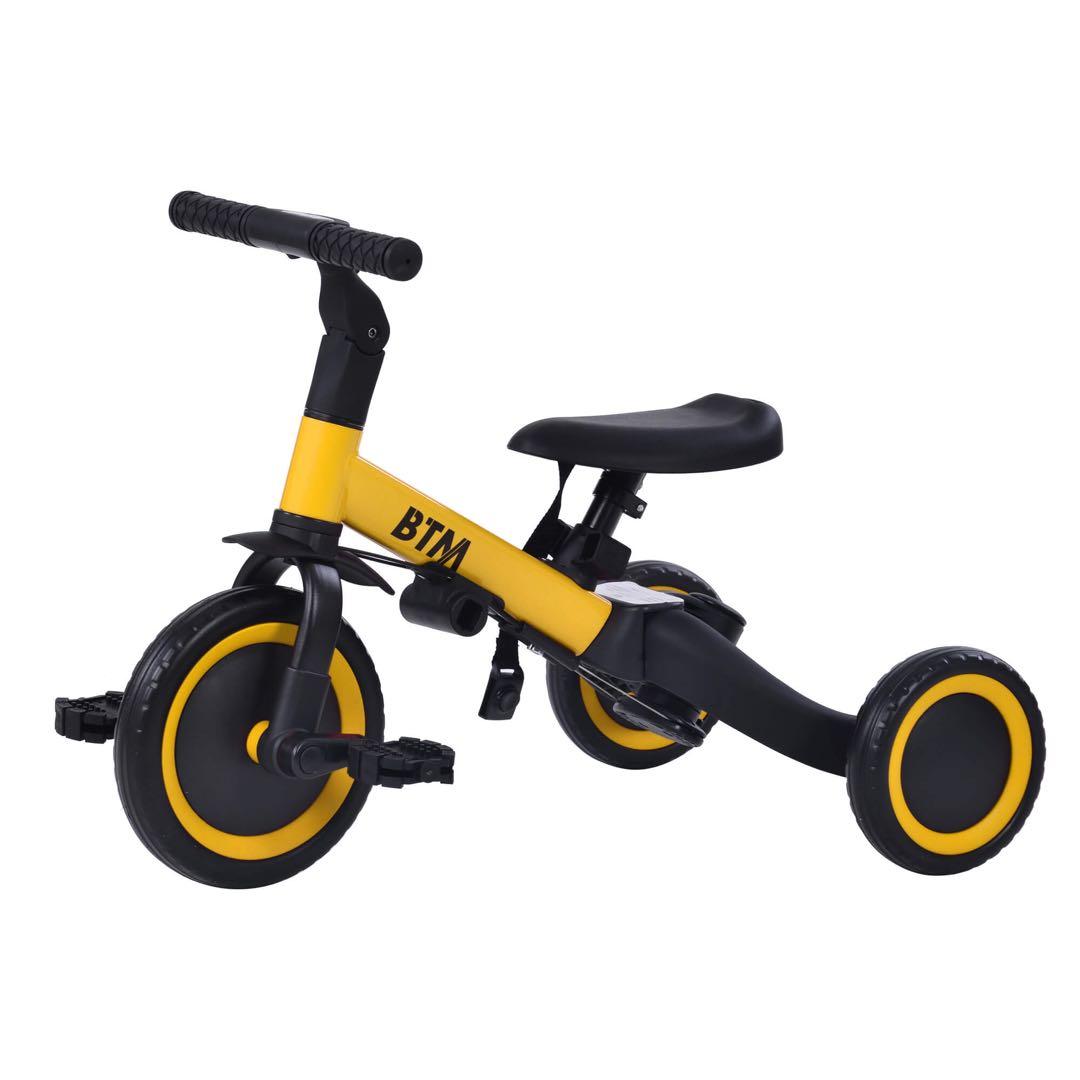 子供用3輪車 4in1 自転車 オリジナル 押し棒 ペダル コントロールバー付き