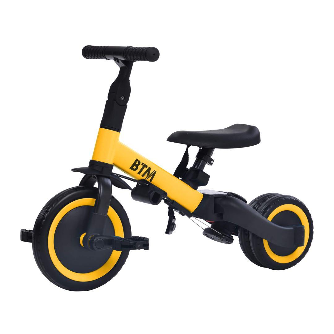 子供用3輪車 4in1 自転車 オリジナル 押し棒 ペダル コントロールバー付き