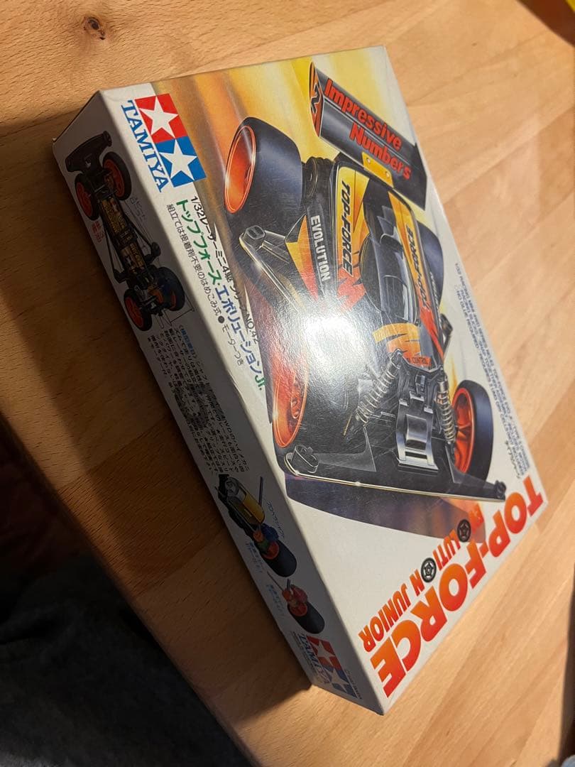 ミニ四駆top forceトップフォースエボリューション　jr 開封済み未組立
