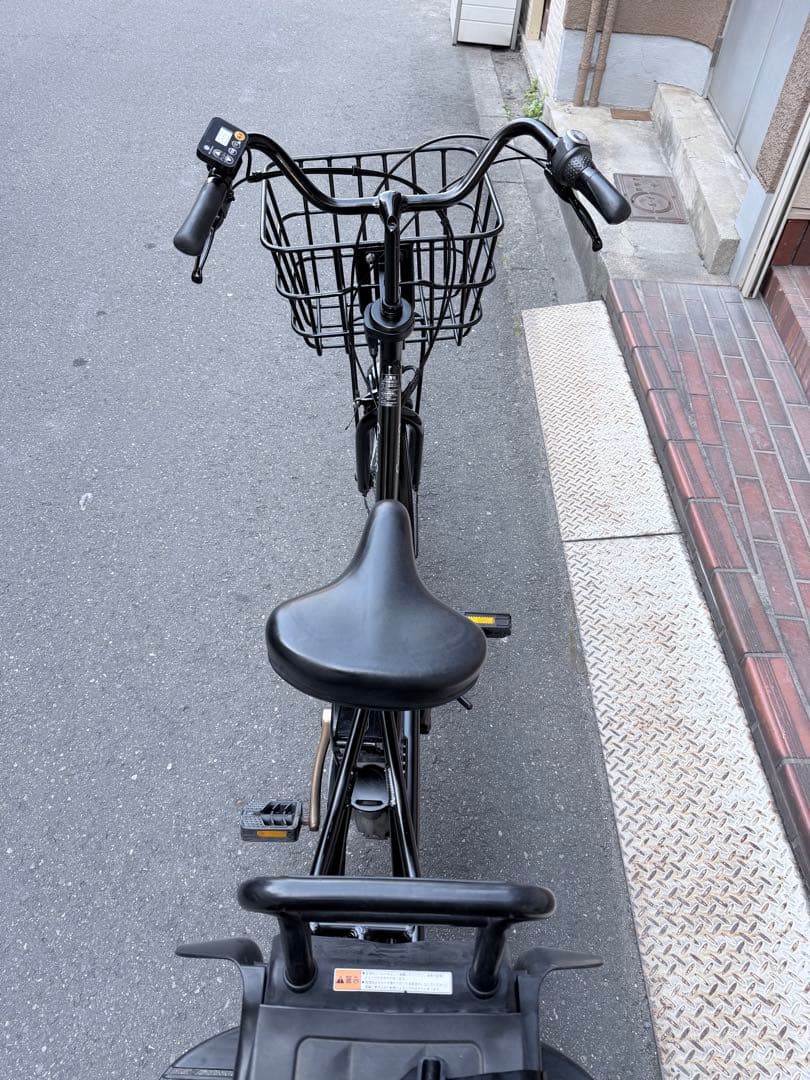 子供乗せ　パナソニック　電動アシスト自転車 Gyutto チャイルドシート付き