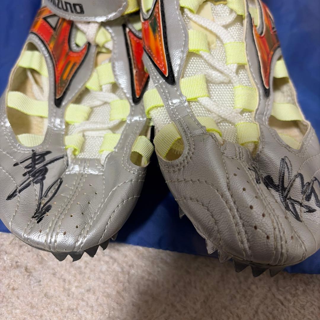 Mizuno 陸上競技用スパイク　クロノインクス　初代　スケルトン