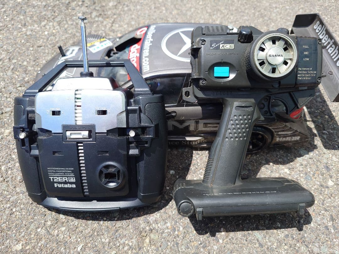 1/10 京商4WD エンジン　ドリフトカー 即走行可