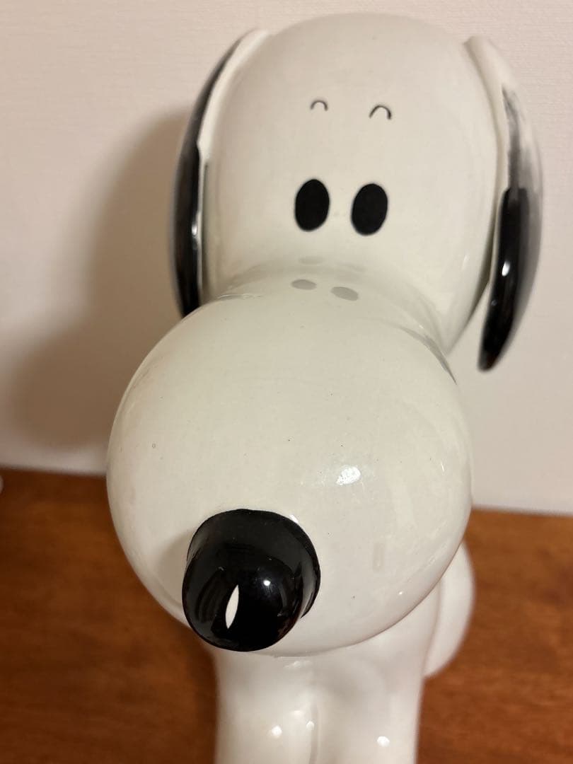 PEANUTS イタリーバンク　スヌーピー  ラージ　陶器　バンク