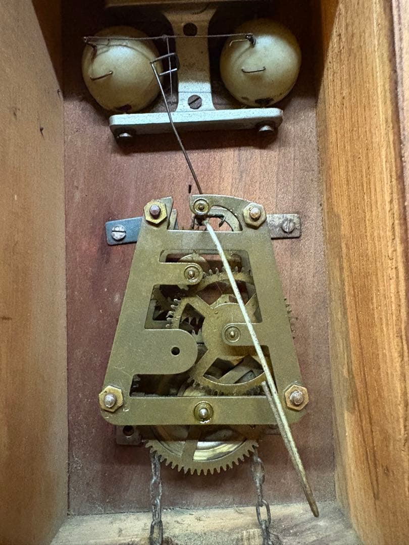 アンティーク梟時計