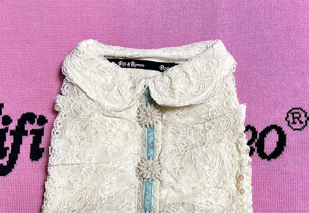 Fifi&Romeo フィフィ&ロメオ レースTシャツ M