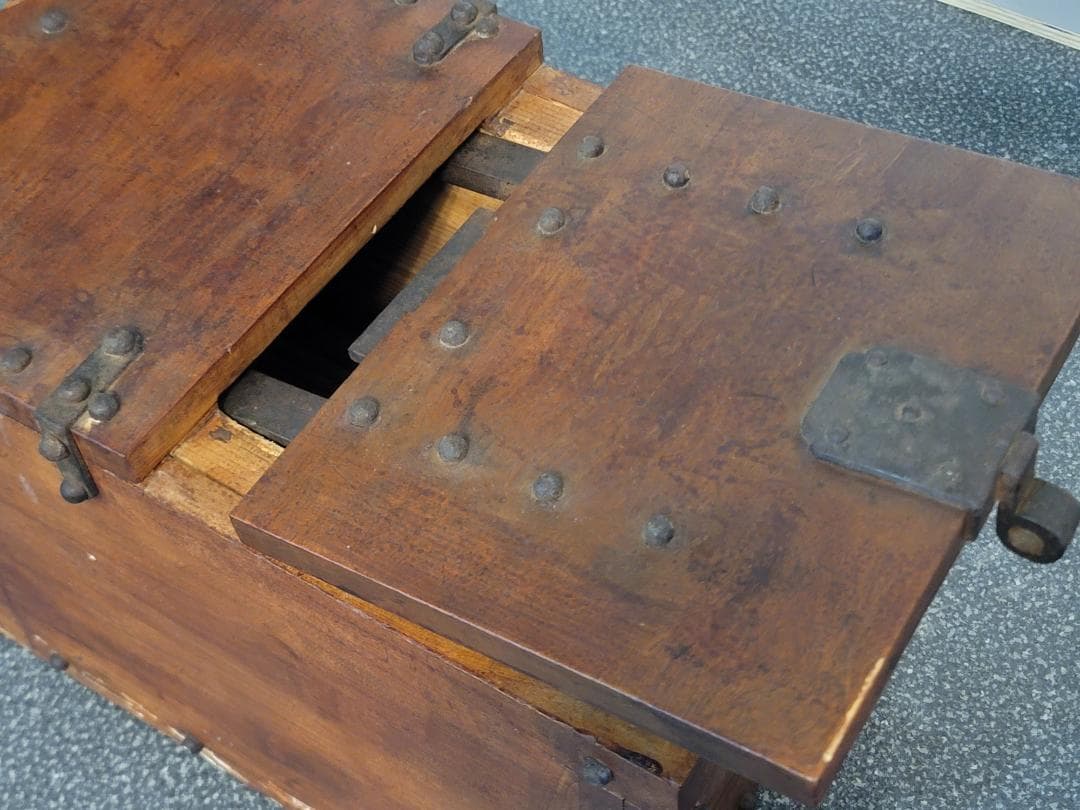 銭箱 千両箱 時代物 DT241