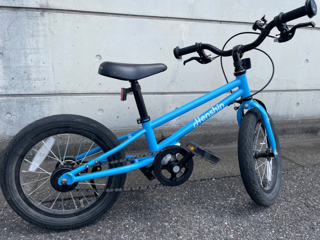 マサヨシ様　へんしんバイク c14 スカイブルー 14inch 子供用自転車