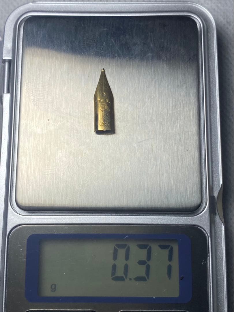 No.110 金無垢18K 0.37g 14k 1.13g 金 24K 純金