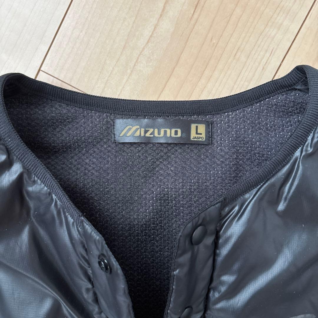 ミズノプロ Lサイズ 前田健太　直筆サイン入りジャケット 黒