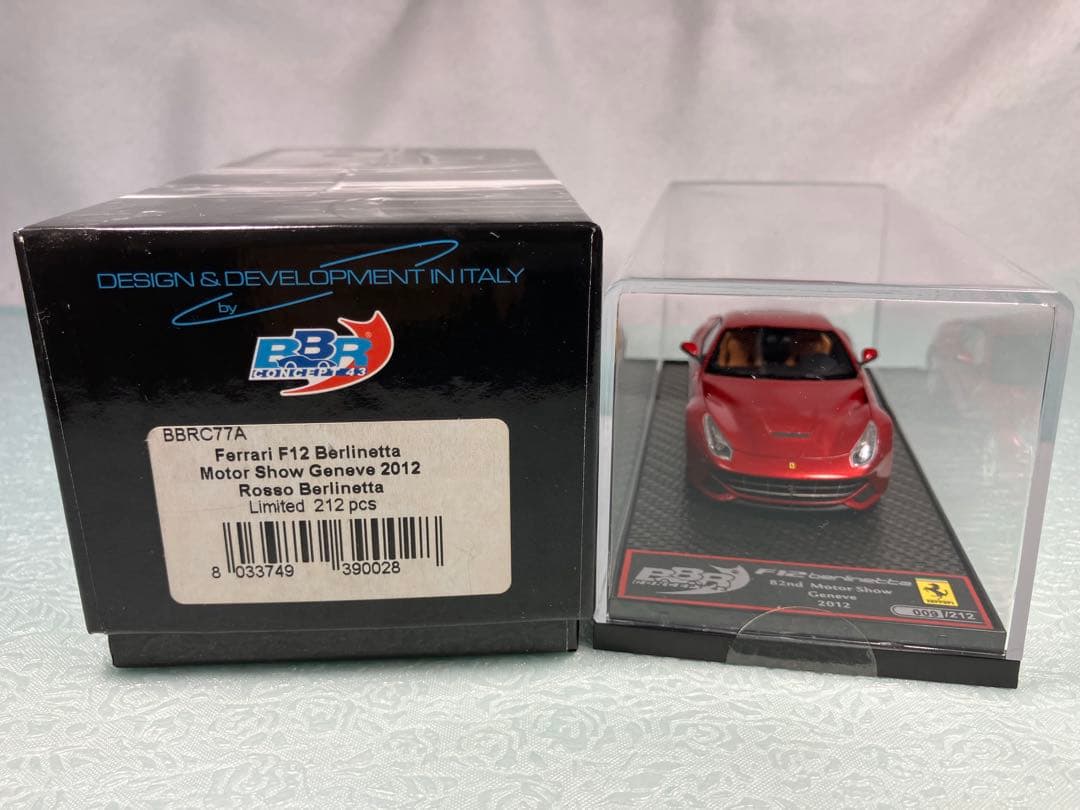 BBR Ferrari F12 berlinetta 2012年　レッド