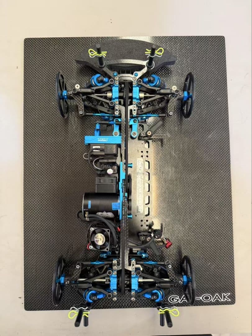 タミヤTRF421 1.5mm アルミシャーシ+ネジセット(3/18以降発送)