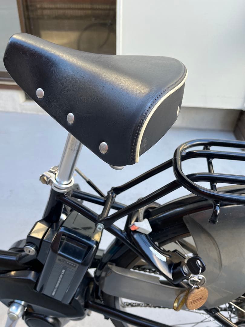 YAMAHA電動アシスト自転車 (26インチ) ブラック 前カゴ付き