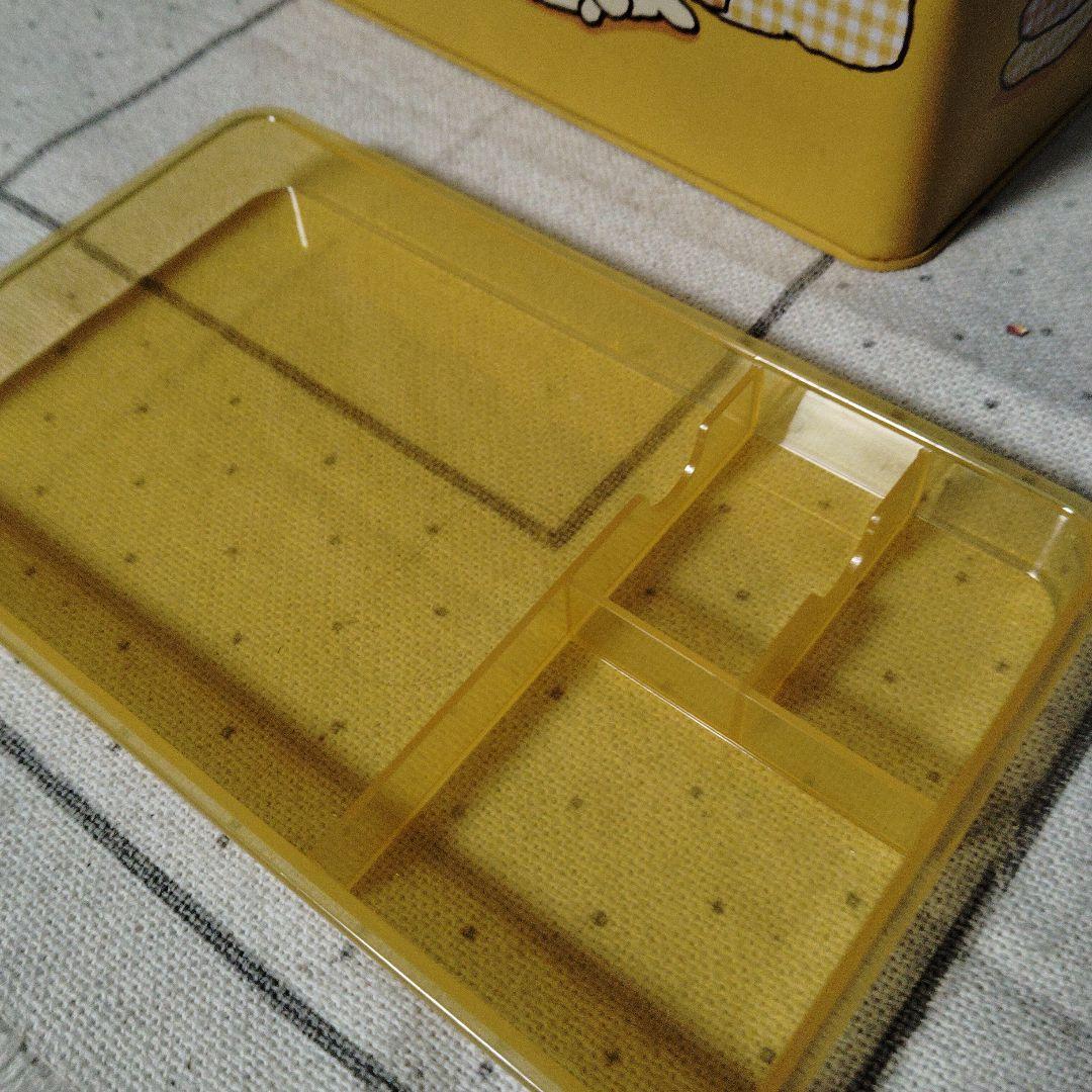 ポムポムプリン ケース 小物入れ レトロ　缶