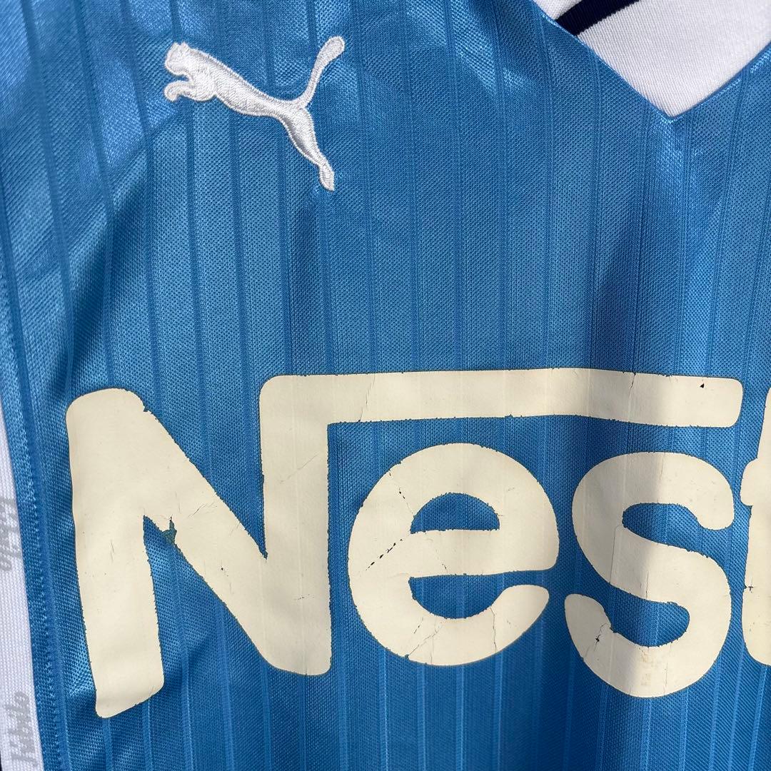 JUBILO ジュビロ磐田 プーマ ユニフォーム ゲームシャツ ネスレS-M 青