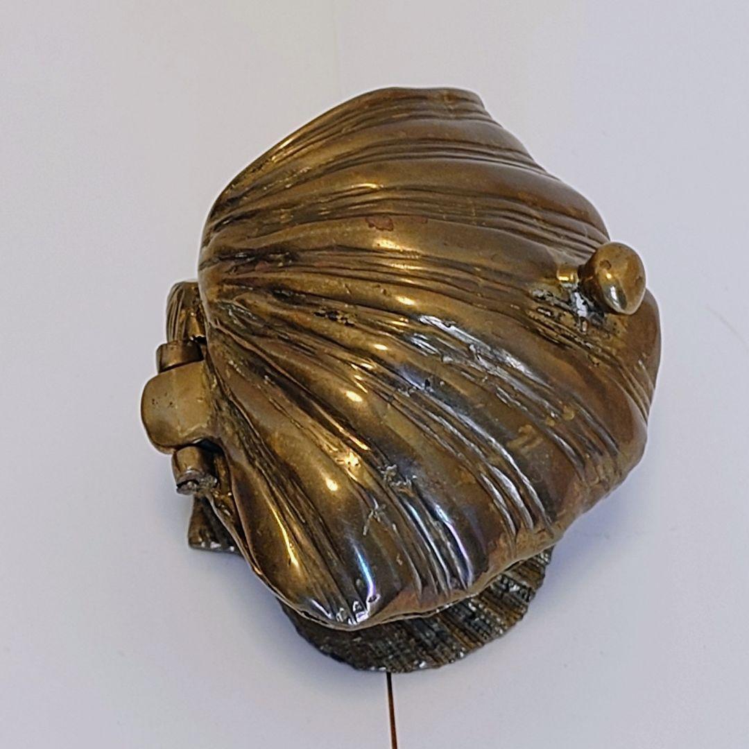 金色の貝殻型オープンボックス