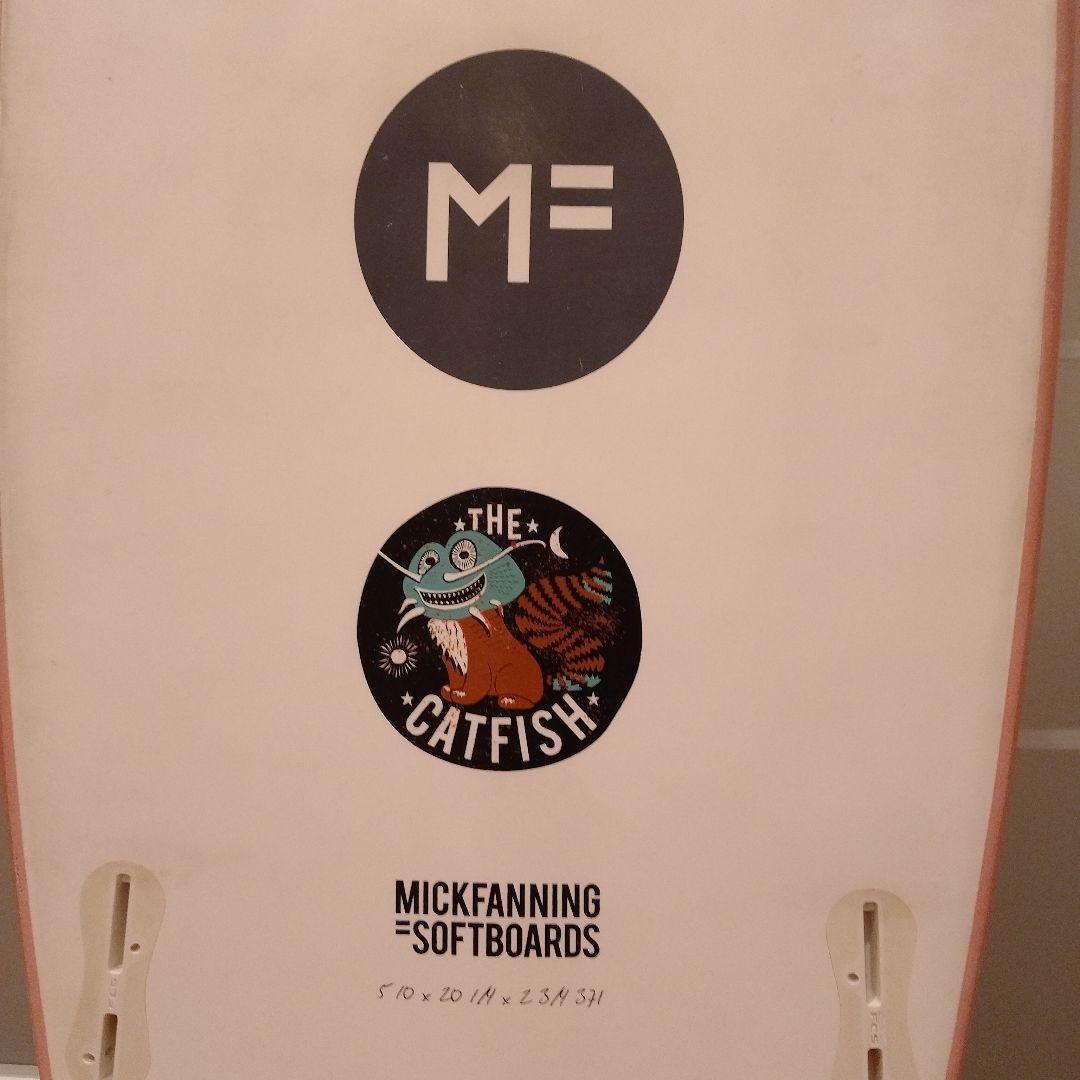 ソフトボード　Mick Fanning Catfish 5'10\" ピンク
