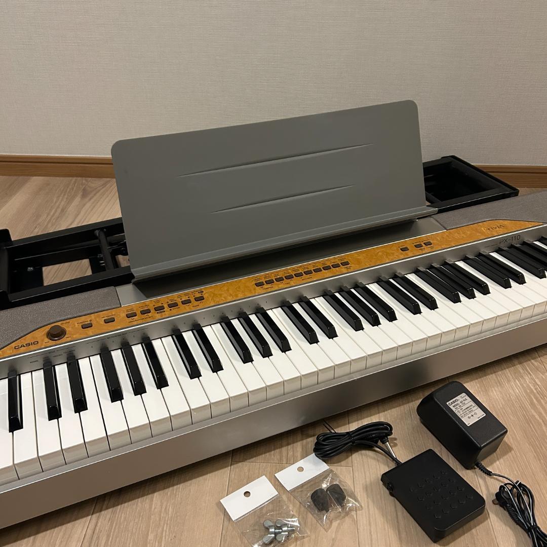 【スタンド付き】CASIO Privia PX-110 電子ピアノ