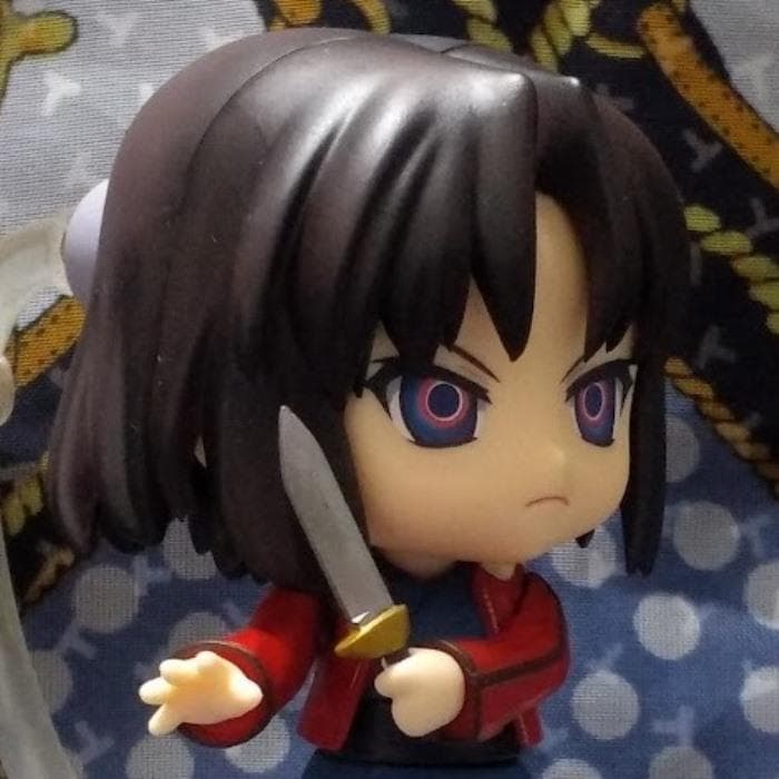 [べたつき無し] ねんどろいど 084 両儀式_空の境界　外箱類なし　おまけ付