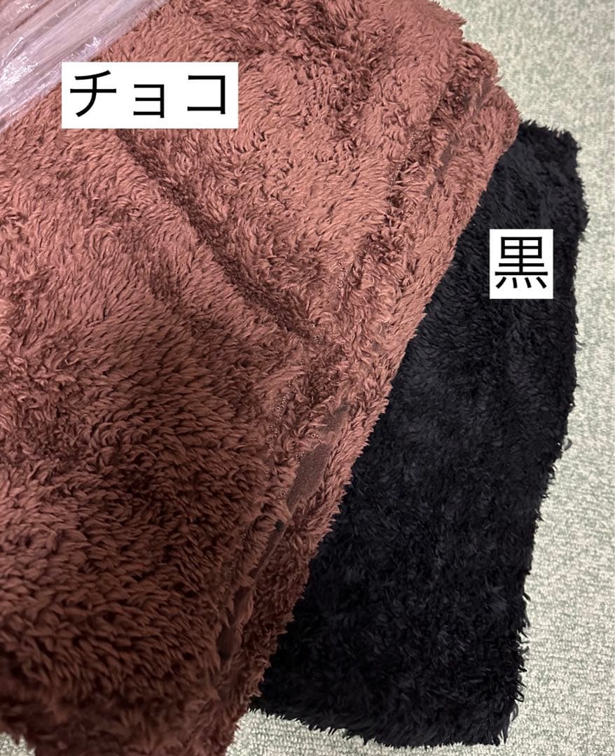 ⑫確認用ページ　冬の生地① ボア・フリース