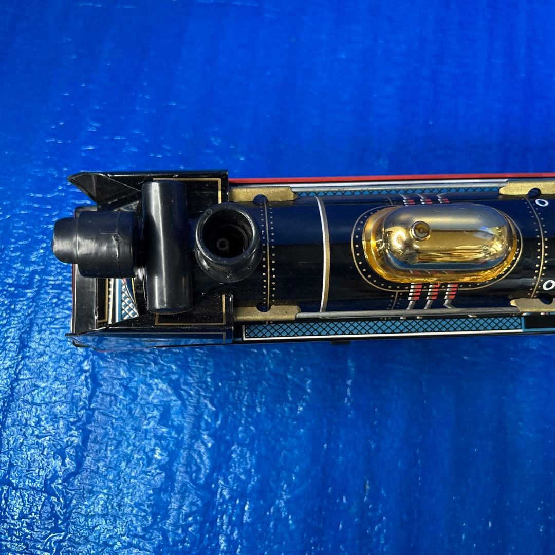 【稀少・昭和レトロ】マスダヤ　デゴイチロコ D5177 蒸気機関車 ブリキ機関車