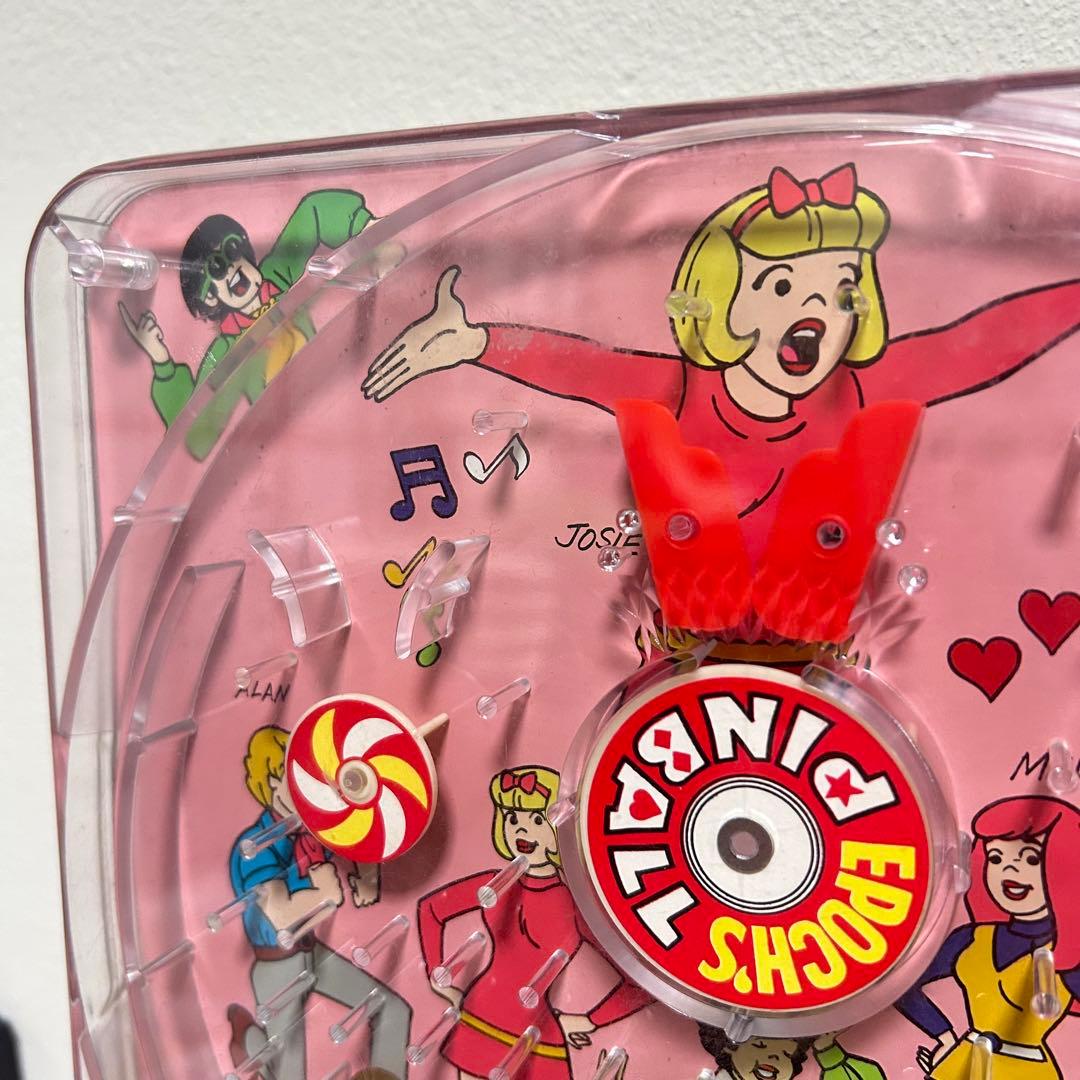 【当時物】希少　エポック社　ジュニアパチンコ　ドラドラ子猫とチャカチャカ娘