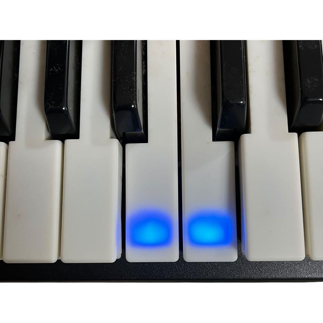 送料込み【美品】CASIO 光ナビゲーションキーボード　スタンド付　2点セット