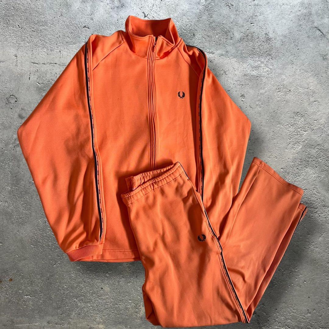 ウォーキング・ランニングウェア 80s FRED PERRY track set-up Lsize