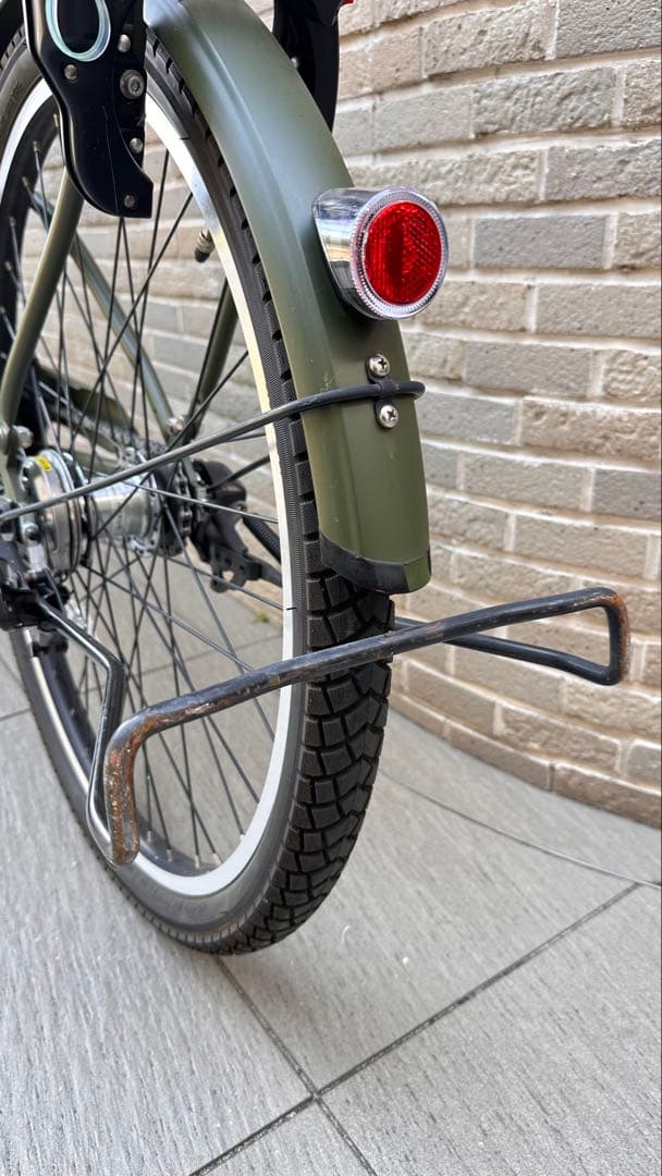 電動アシスト自転車 エナシスミー ENERSYS Me マットオリーブ