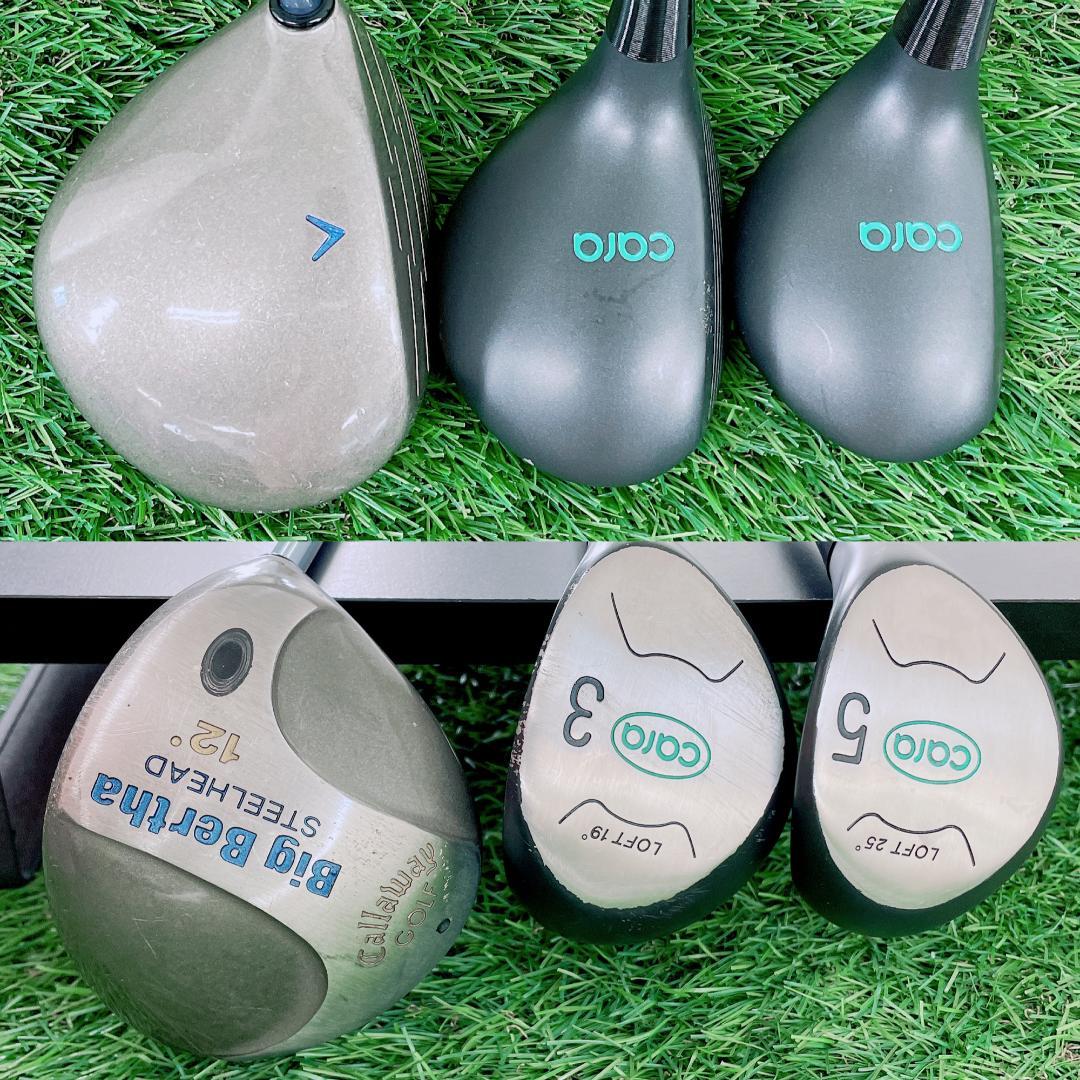 レディース キャロウェイ入り 11本　初心者セット 即コースデビュー N2544