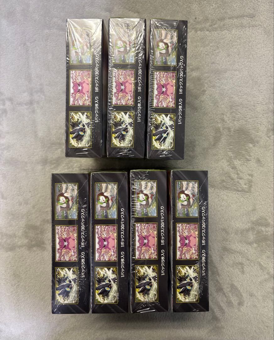 【未開封・シュリンク付き】ポケモンカードゲーム ムニキスゼロ 7BOX