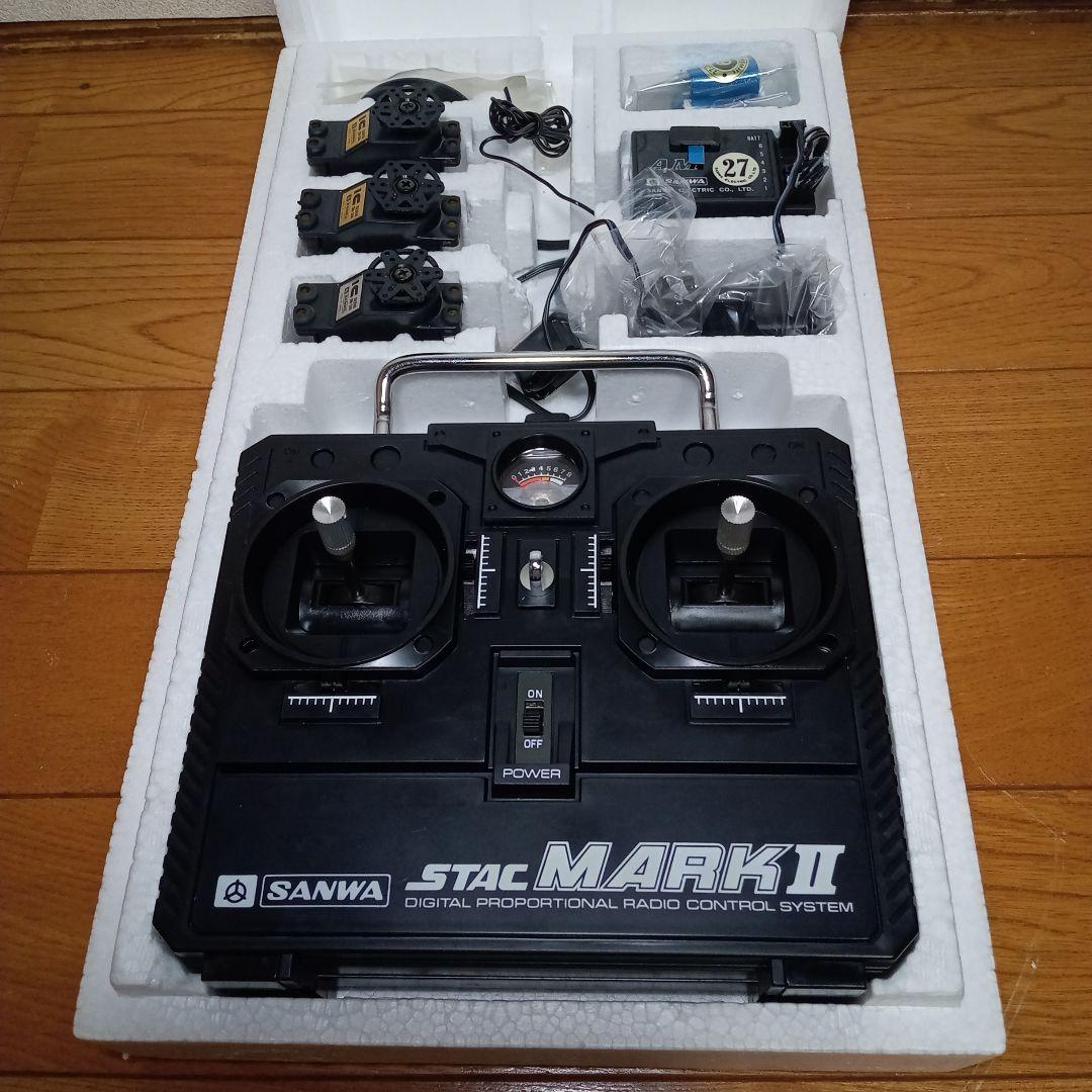 三和電器製作所 サンワ プロポ 4チャンネル3サーボ STAC MARK2 4B