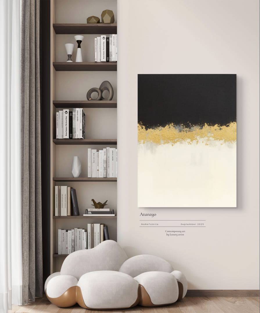 原画/和風/禅/絵画/アート/抽象画/ニュアンス/モダン/ホテル/内装/海外