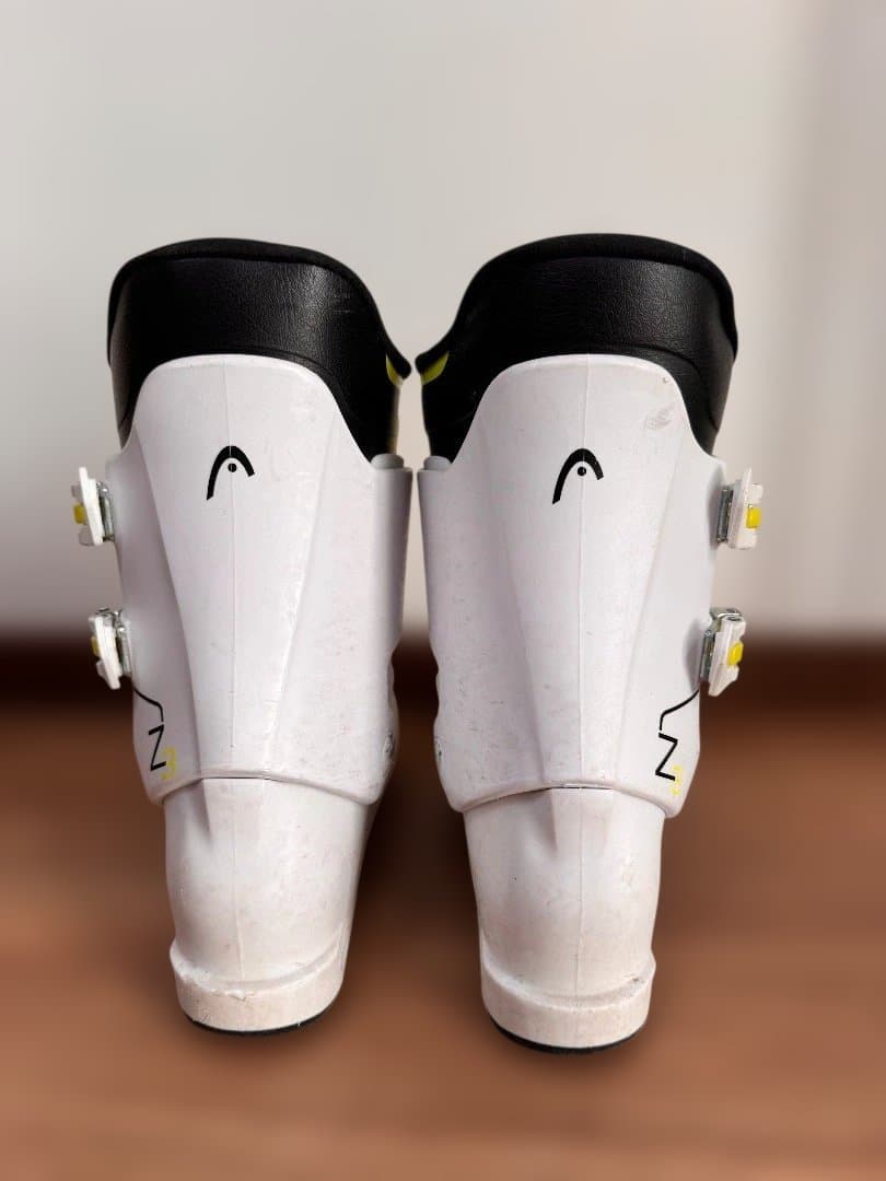 HEAD Z3 25cm-25.5cm 子ども用スキー靴 ホワイト/イエロー