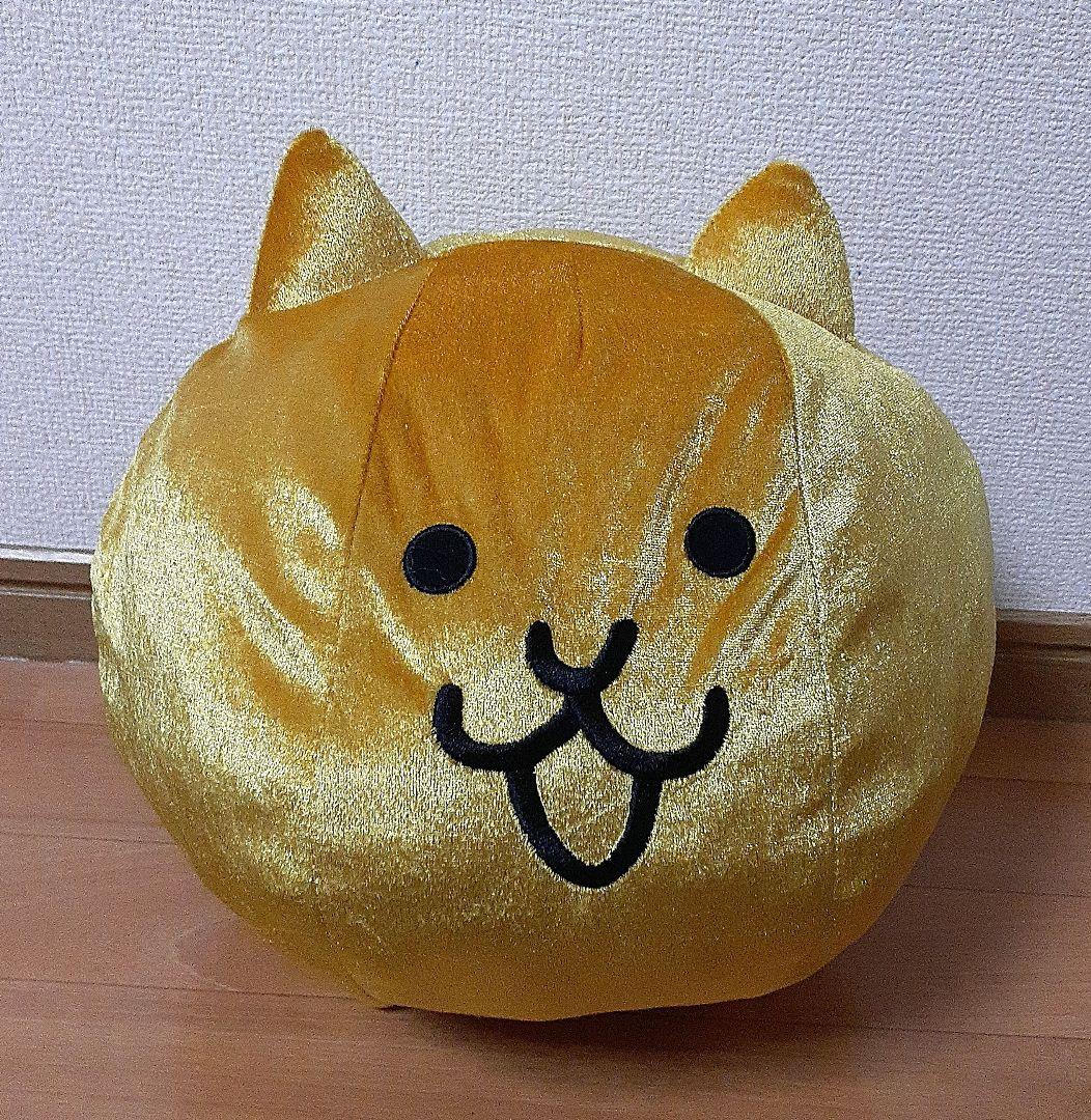 【にゃんこ大戦争】ぬいぐるみ　がま口バッグ　エアぬいぐるみ