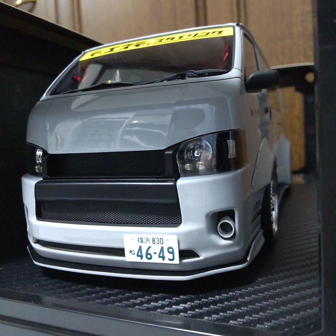 トヨタ ハイエース TSDワークス 1/18 イグニッションモデル