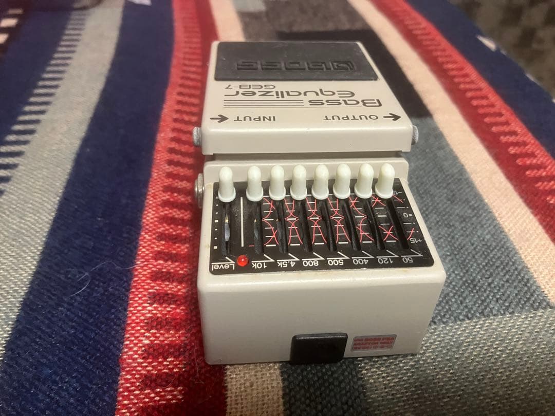 BOSS GEB-7 Bass Equalizer｜名機ベースEQ｜動作確認済