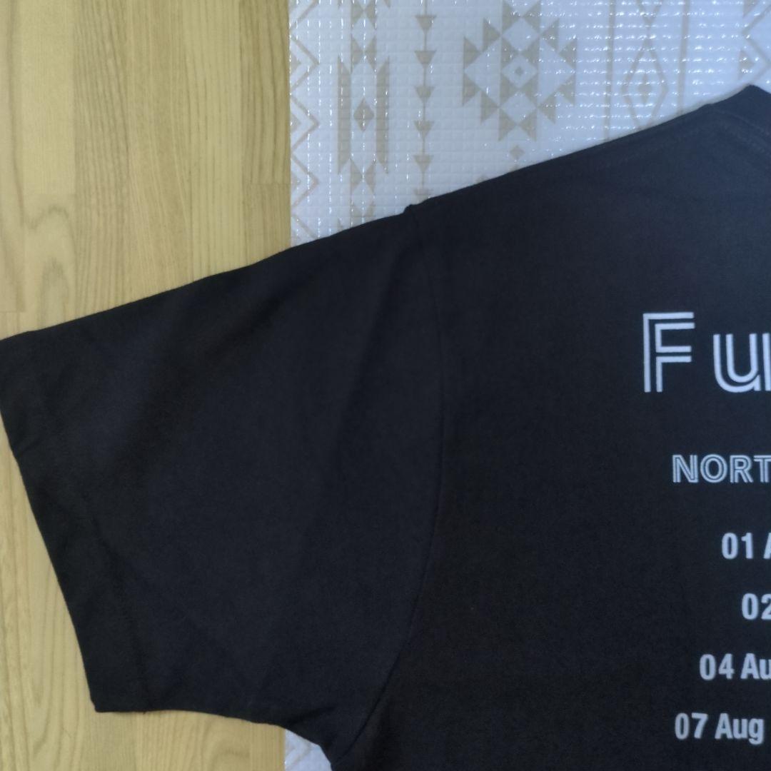 Fujii kaze NATOUR ドリンク黒T　Mサイズ