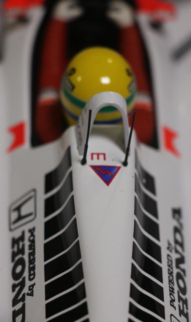 超貴重ビックスケール１／12　マクラーレン・ホンダMP4／4　ターボ　セナコレ