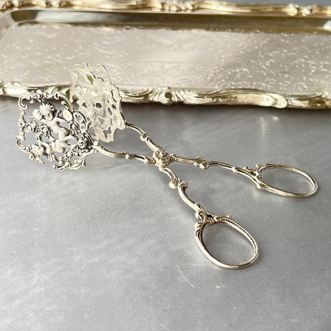 【 Bodemer】 天使の透かしのクッキートング【純銀】薔薇