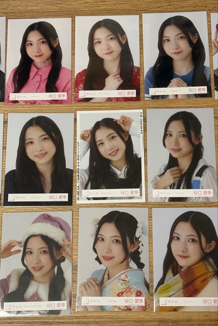 櫻坂46 谷口愛季 生写真24枚まとめ売り